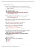 PEDS Exam 1 Review Study Guide Questions
