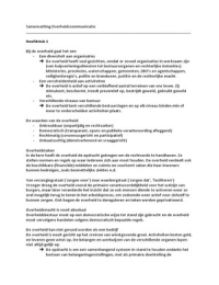 Samenvatting Overheidscommunicatie (Communicatie, jaar 2)