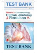 Test Bank For Mader's Understanding Human Anatomy & Physiology 10th Edition by Susannah Longenbaker ISBN:9781260209273|| Chapter1-19 Complete Guide A+