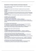 Nurs225 End of Chapter Questions And Answers Study Set