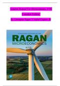 Solution Manual For Microeconomics, 17th Canadian Edition, By Christopher Ragan, All Chapters 1 - 20, Complete Newest Version