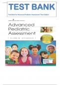 Test Bank for Advanced Pediatric Assessment,  3rd Edition by Ellen M. Chiocca ISBN: 9780826150110||Complete Guide A+