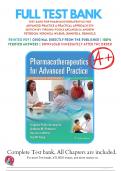 Test Bank For Pharmacotherapeutics for Advanced Practice A Practical Approach 5th Edition Arcangelo | 9781975160593 | All Chapters with Answers and Rationals