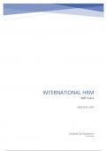 International HRM Full Summary