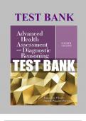 Test Bank For Advanced Health Assessment and Diagnostic Reasoning, 4th Edition by Jacqueline Rhoads, All Chapters 1 - 18, Verified Newest Version