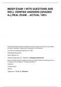 IMSEP EXAM 1 WITH QUESTIONS AND  WELL VERIFIED ANSWERS [GRADED  A+] REAL EXAM …ACTUAL 100%