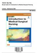 Test Bank: Introduction to Medical-Surgical Nursing 6th Edition by Linton - Ch. 1-6, 9780323222082, with Rationales