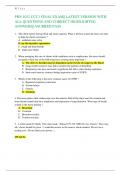 PRN 1032 CCC1 FINAL EXAM|| LATEST VERSION WITH  ALL QUESTIONS AND CORRECT HIGHLIGHTED  ANSWERS|| ASURRED PASS