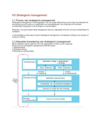 Organisatie en Management H3