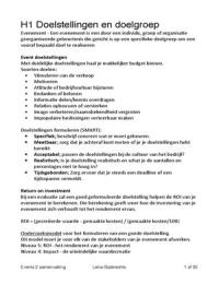 samenvatting Events 2