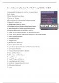 Varcarolis' Essentials of Psychiatric Mental Health Nursing 5th Edition TEST BANK 9780323810302