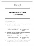 Test Bank to Accompany Essentials of the Legal Environment,Miller,2e