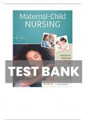 Maternal-Child Nursing 6th Edition McKinney TEST BANK 9780323697880