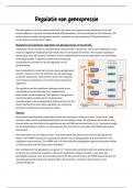 Samenvatting leerdoelen genotype & fenotype - Thema 1 t/m 5