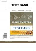 Test Bank for Biochemistry Concepts And Connections 1st Edition by Dean R. Appling|| Complete Guide A+