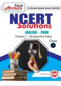 NCERT CBSE English Class IX Solutions of Back Exercises and Notes