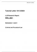 LLB Research Report RRLLB81