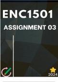 ENC1501 ASSIGNMENT 3 SOLUTIONS --DUE 2024