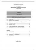 Topic 2B. Modelling with functions