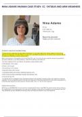 NINA ADAMS IHUMAN CASE STUDY. CC- FATIGUE AND ARM WEAKNESS