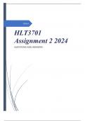 HLT3701 Assignment 2 2024