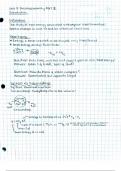 Chemistry Units 1 to 9 Notes and Mole Map