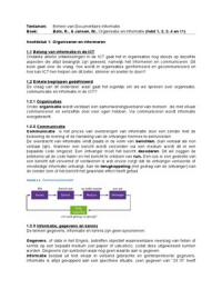 Organisatie en Informatie