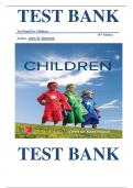 Test Bank for Children 14th Edition by John W. Santrock , ISBN: 9781260073935 |All Chapters Covered||Complete Guide A+|