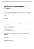 AMLS Pretest Exam Questions & Answers.