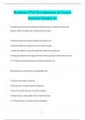 Prometric CNA Test Questions & Correct  Answers/ Graded A+