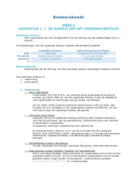 Bestuurskunde en WMO 2015 + sociale zekerheid