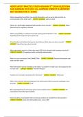 NRFSP SAFETY PRACTICE/STUDY-HOLMAN/3RD EXAM QUESTIONS AND ANSWERS 2023/2024 ALL ANSWERS CORRECT ELABORATED BEST GRADED FOR A+ SCORE.