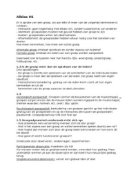 Duidelijke samenvatting Inleiding Groepsdynamica