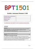 BPT1501 ASSESSMENT 7 PORTFOLIO SEME 1 2024