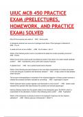 UIUC MCB 450 PRACTICE EXAM