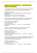 NAVEDTRA 15004B CHAPTER 1 – QUESTIONS WITH COMPLETE SOLUTIONS