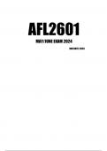 AFL2601 May June Exam Portfolio 2024