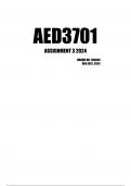AED3701 Assignment 3 2024 (700984)