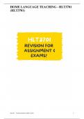 HOME LANGUAGE TEACHING - HLT3701 (HLT3701) SUPPLEMENTARY EXAM LATEST UPDATE WITH SEVERAL, CORRECTLY ANSWERED QUESTIONS ALREADY GRADED A+