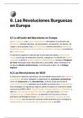 Las Revoluciones burguesas en Europa