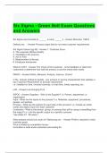 Six Sigma - Green Belt Exam Questions and Answers