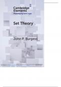 Set Theory Burgess.