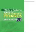 2024/2025 TEST BANK; MCQS IN PEDIATRICS 20TH EDITION BY NELSON & ZUHAIRM. ALMUSAWI COVERING CHAPTERS 1-35 | A+ graded 