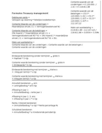 Formules Treasury Management