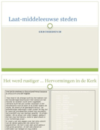 Het ontstaan van steden Geschiedenis (volledig ingevuld) goedkoop