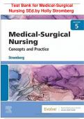 Test Bank for Medical-Surgical Nursing 5Ed.by Holly Stromberg 