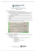 NUR 215 Exam 2 (Modules 3-5) – Outline for Success Module 3 – Infection  Exam Questions And Answers 