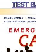 "Comprehensive and Updated Test Bank for Emergency Care: The Essential Guide 13th Edition by Limmer, O'Keefe, and Dickinson - All-Inclusive Resources for Enhanced Learning, Complete with Detailed Explanations and the Latest Content for Each Chapter 