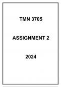 TMN3705 Assignment 2 2024