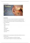 samenvatting ziekte tinnitus